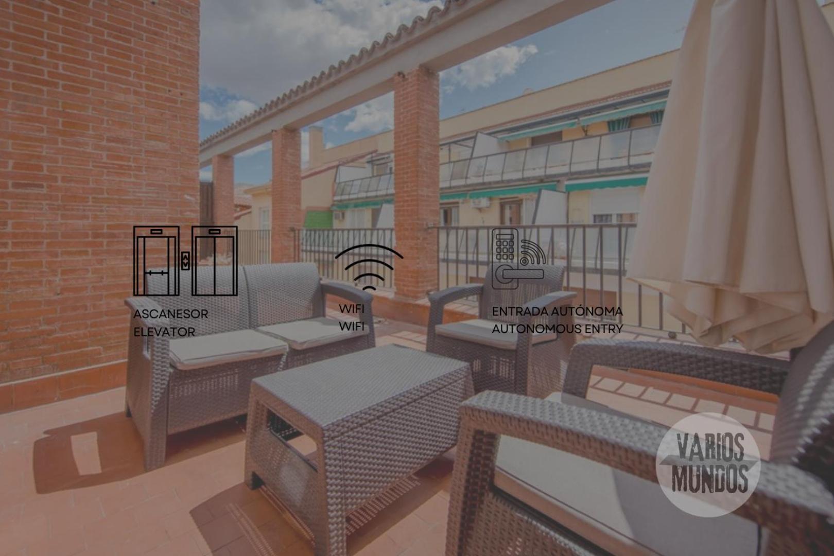 Apartament Atico X9 Pax Con Gran Terraza En El La Latina Madryt Zewnętrze zdjęcie